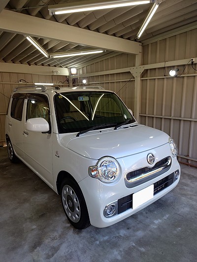 2025/2/6 ダイハツ ミラココア【外装徹底クリーニング・コーティング施工】