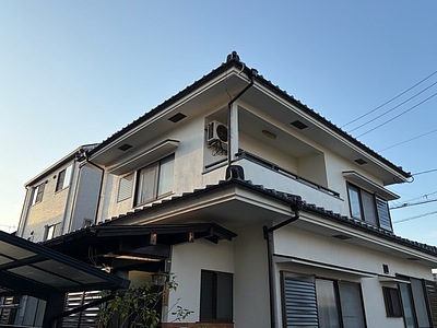 【広島市 外壁塗装】2度目の塗り替えで耐久性アップ！ルミステージ水性SR上塗りGT防藻を採用｜エミシア施工事例