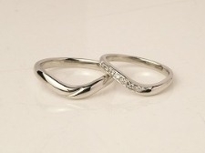 完成した結婚指輪