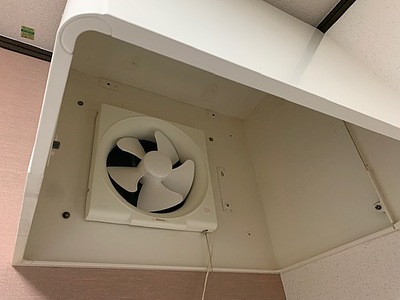 東広島市西条町　プロペラ式 換気扇清掃