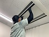 広島市南区 病院内業務用 エアコン フィルター定期清掃