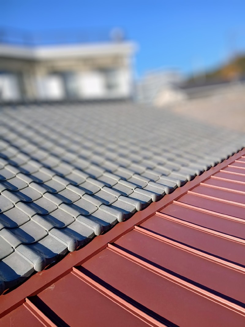 屋根経年劣化3のアフター広範囲 屋根経年劣化3のアフター広範囲