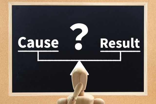 原因と結果の法則が働いている
