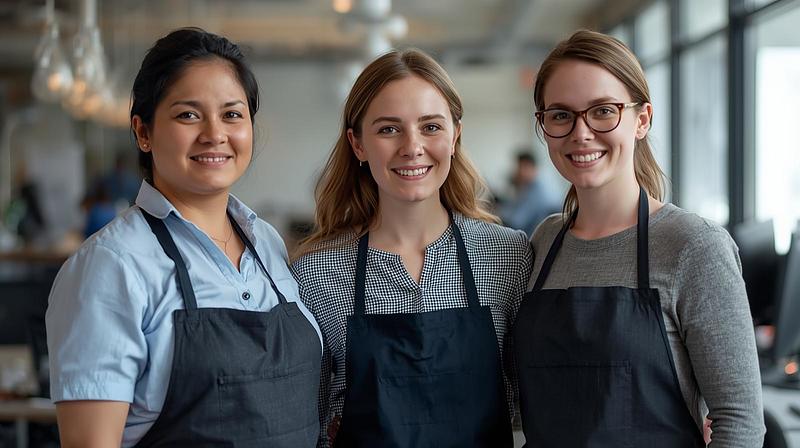 喜んで仕事をする社員のいる会社では、喜んで利用するお客様の存在があって,当然地域からは応援される会社となっていく