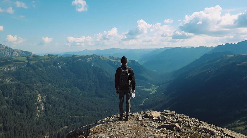 自分の信じた世界を見ている