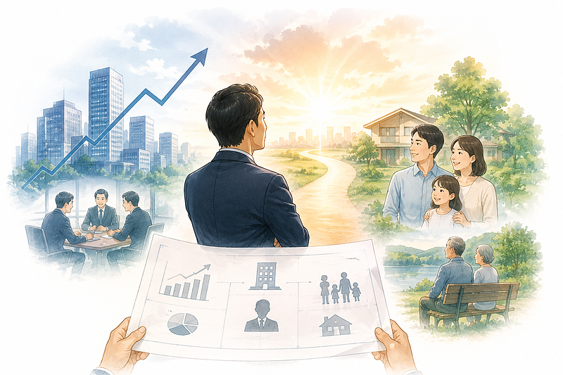 理想の未来をイメージする