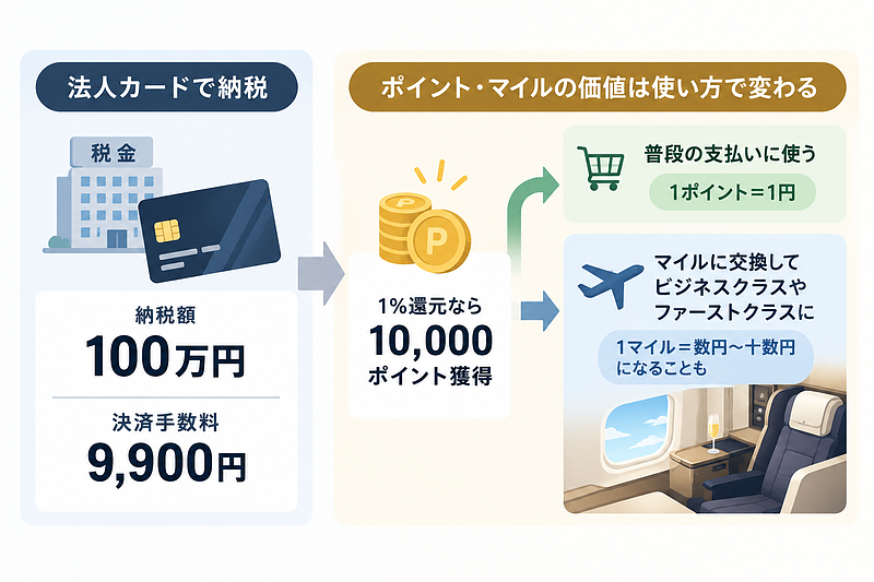 ポイント・マイルの価値
