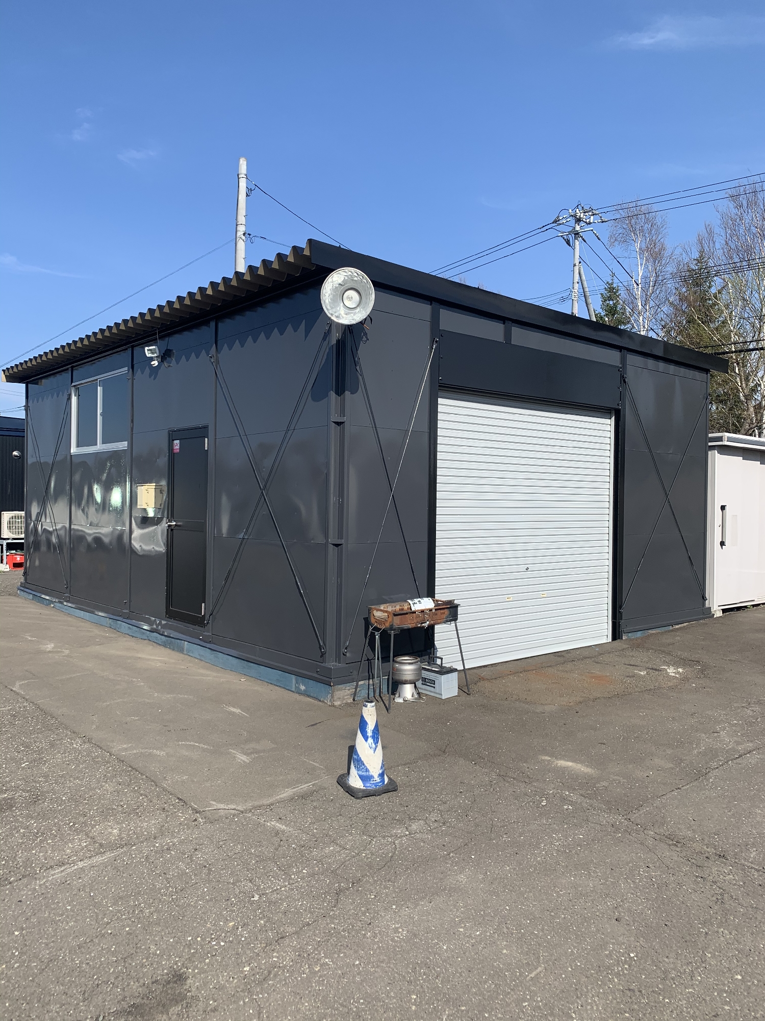 北広島市 倉庫 塗装工事 施工後