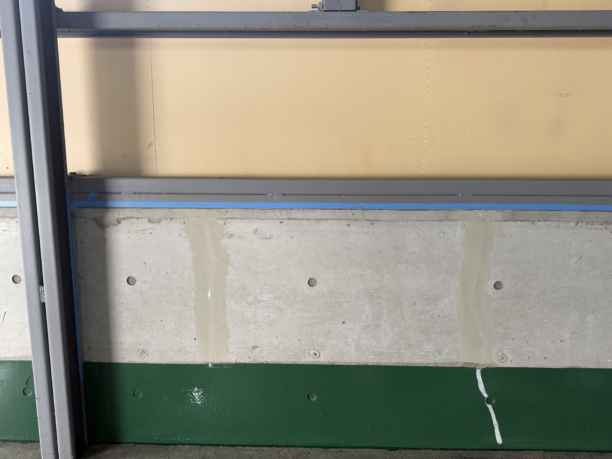 北広島市大曲 貸倉庫 基礎コンクリート 施工前