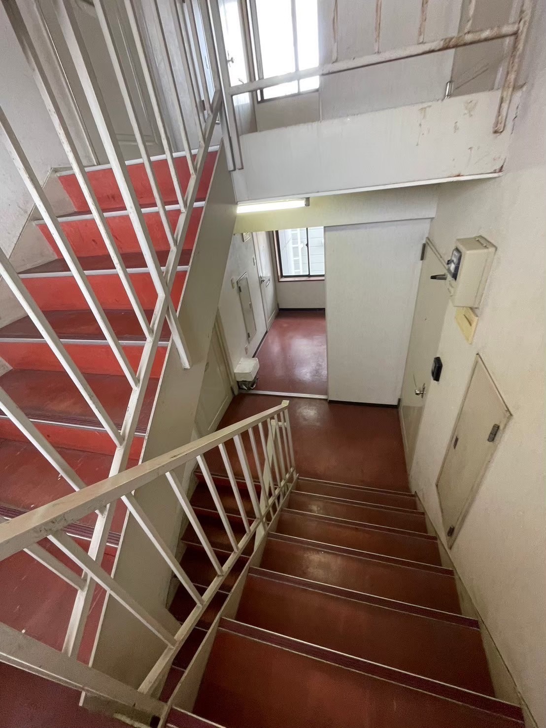 札幌市東区アパート共用部 施工前