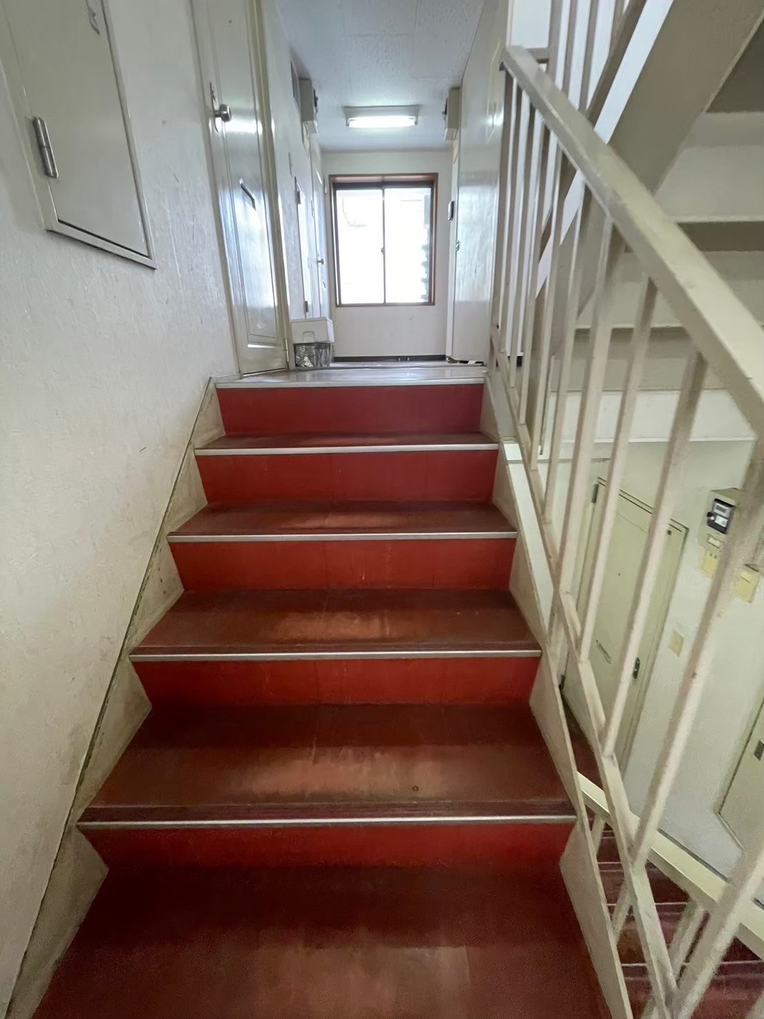 札幌市東区アパート共用部 施工前