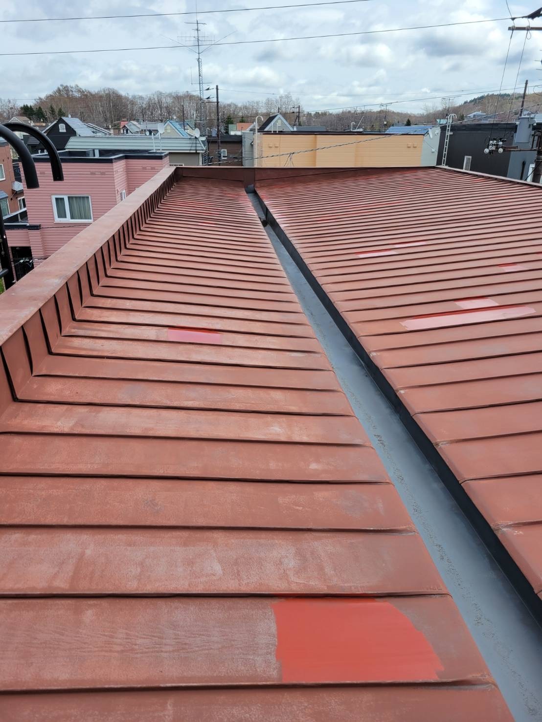 札幌市南区戸建 屋根塗装工事 施工前