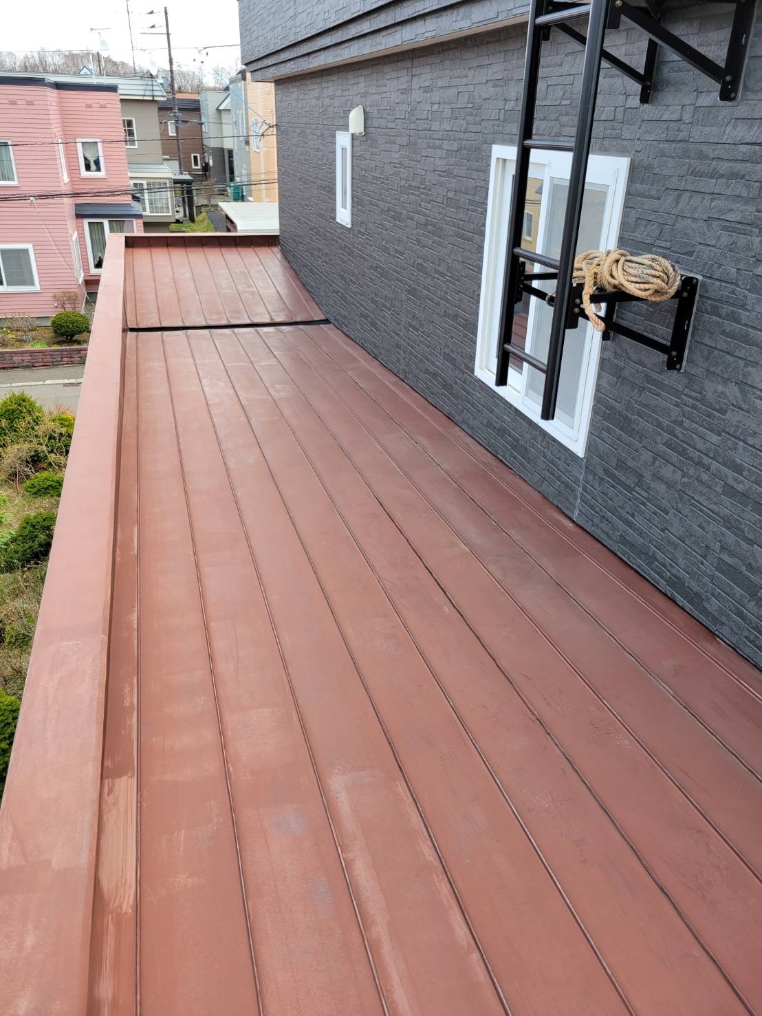 札幌市南区戸建 屋根塗装工事 施工前