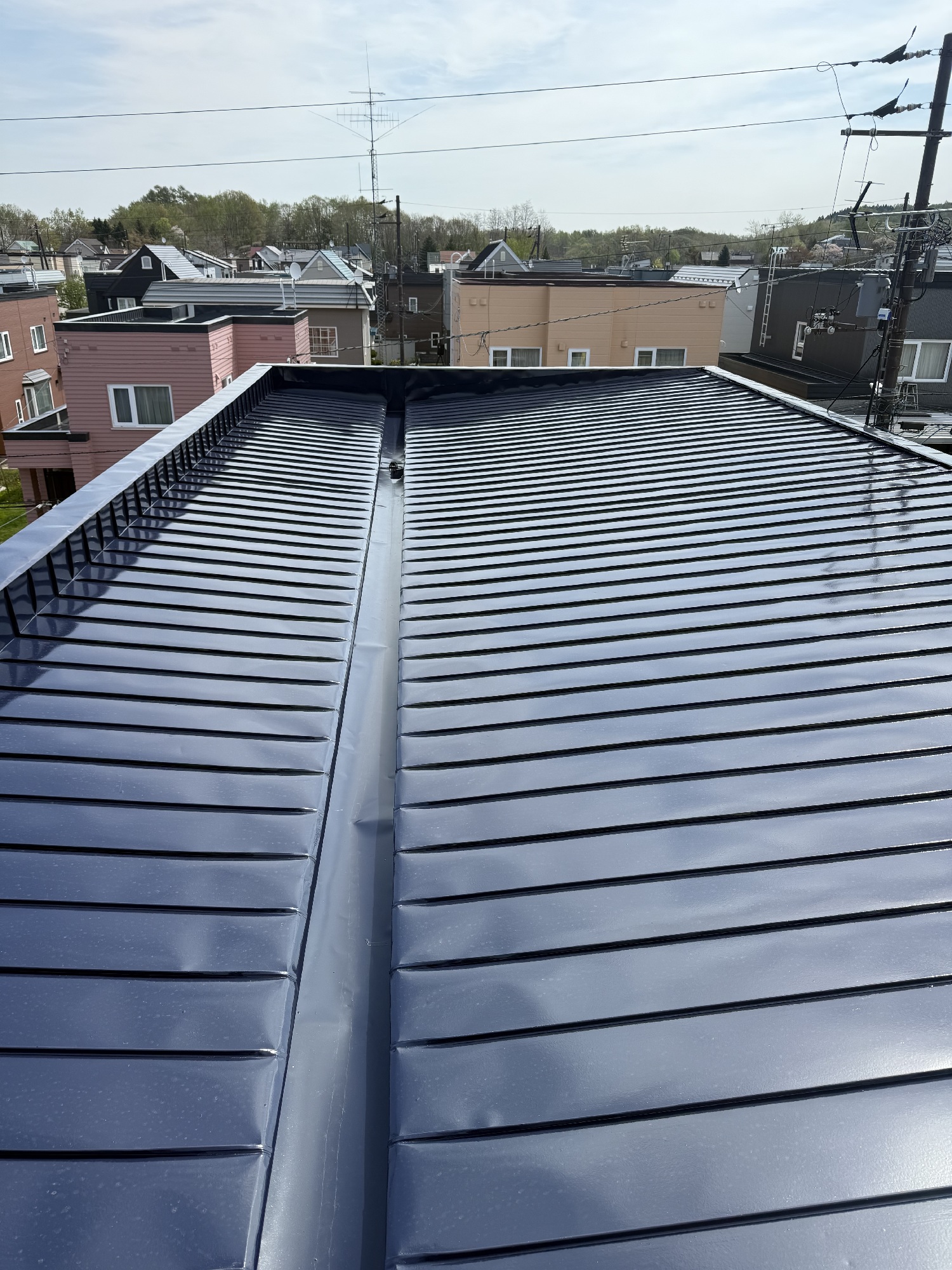 札幌市南区戸建 屋根塗装工事 施工後