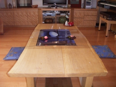 多目的食卓テーブル　堀コタツ