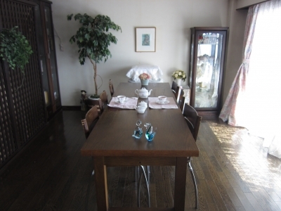 多目的食卓テーブル　幅75cm