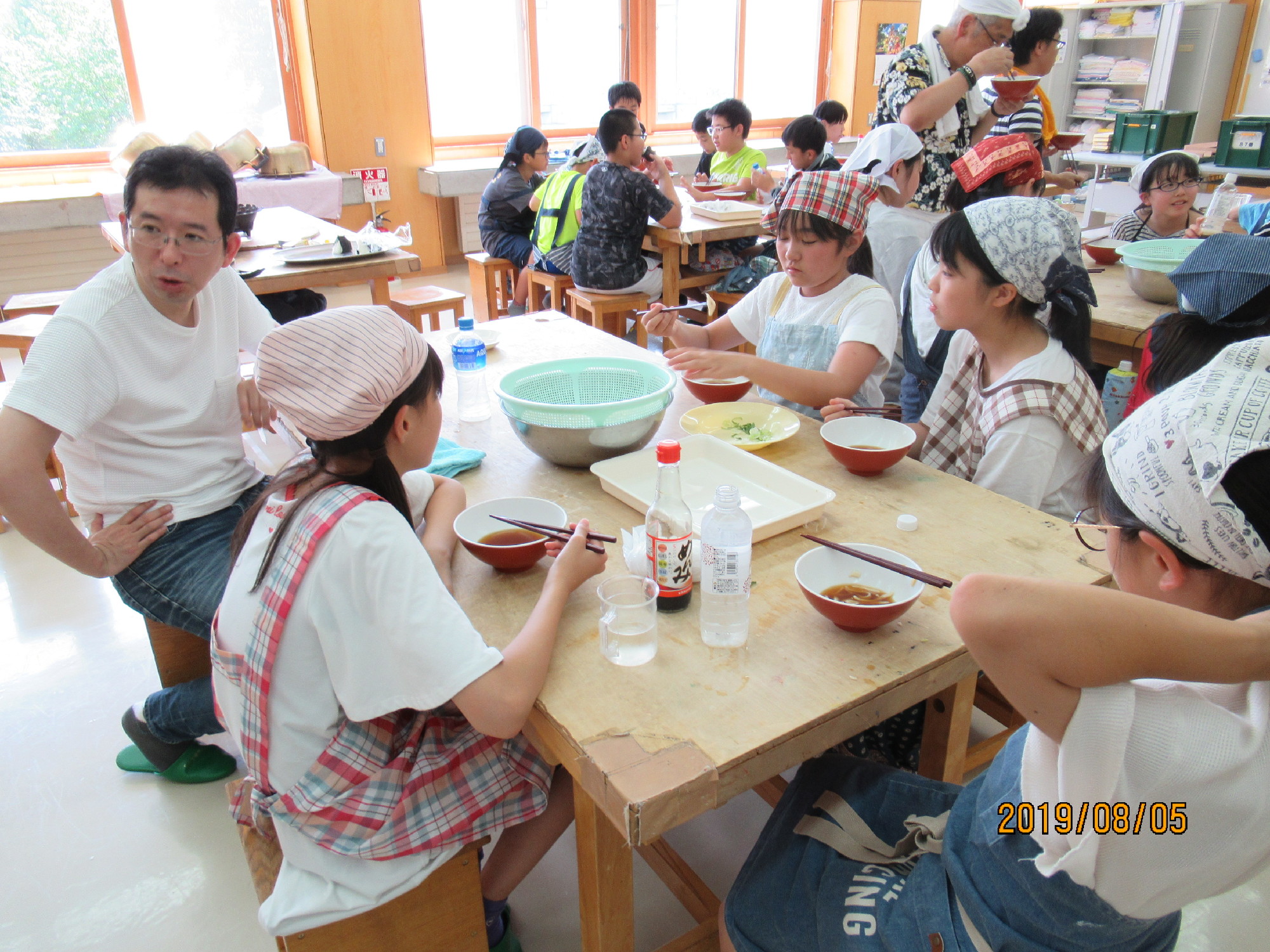 うどん打ちに挑戦