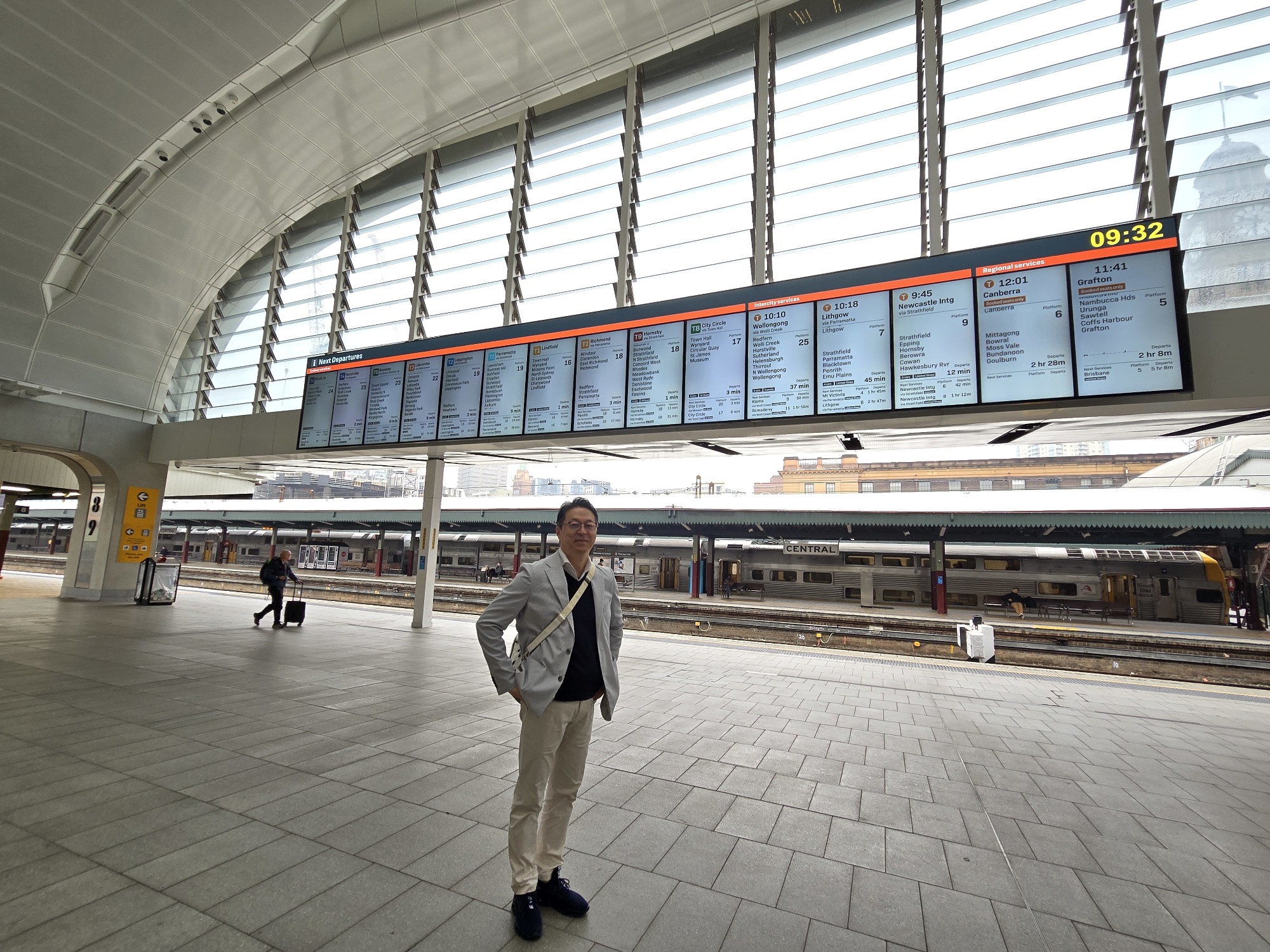 シドニー駅からブルーマウンテンへ