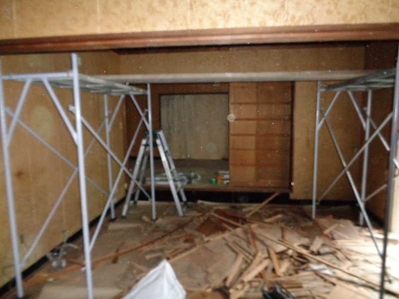 解体材料かたずけ