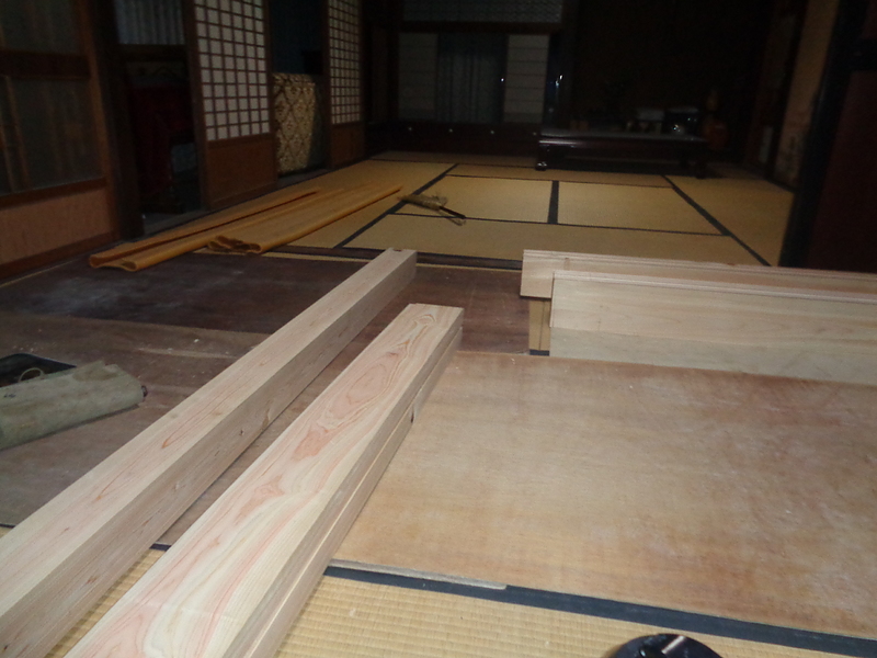 材料墨付け刻み