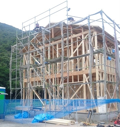 新築住宅構造見学会 　（場所：赤穂市北野中325-20）　お気軽にお越しください