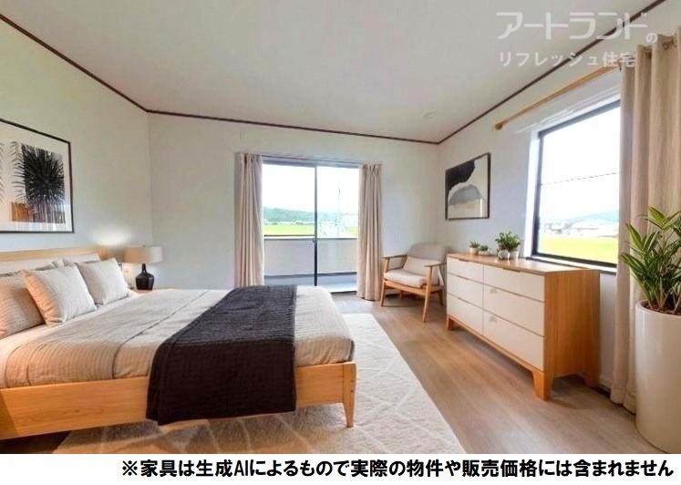 寝具を置いても広々使えそうですね