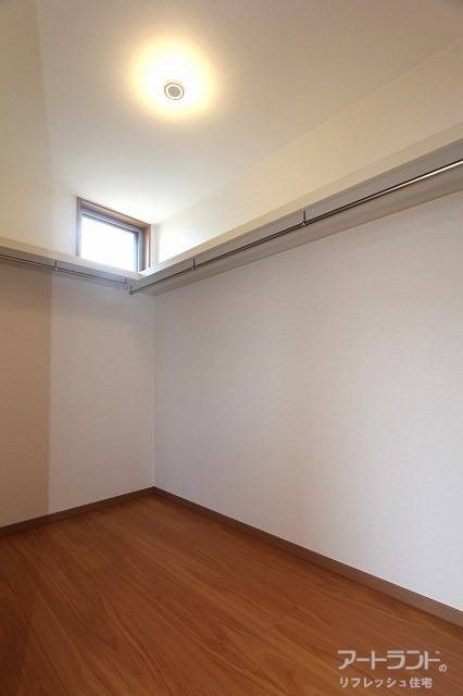 WIC付きでスッキリ収納ができます