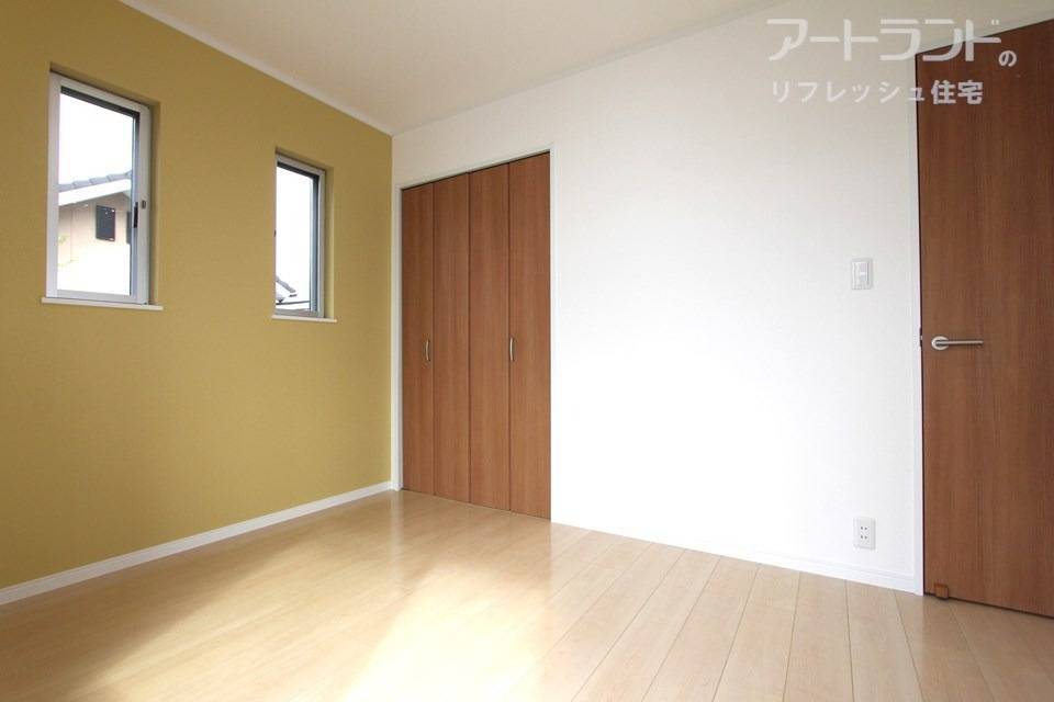 4.7帖の洋室もクローゼット付きで子供部屋に