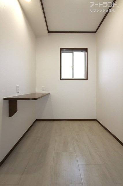 家事部屋として便利なユーティリティ部屋あり