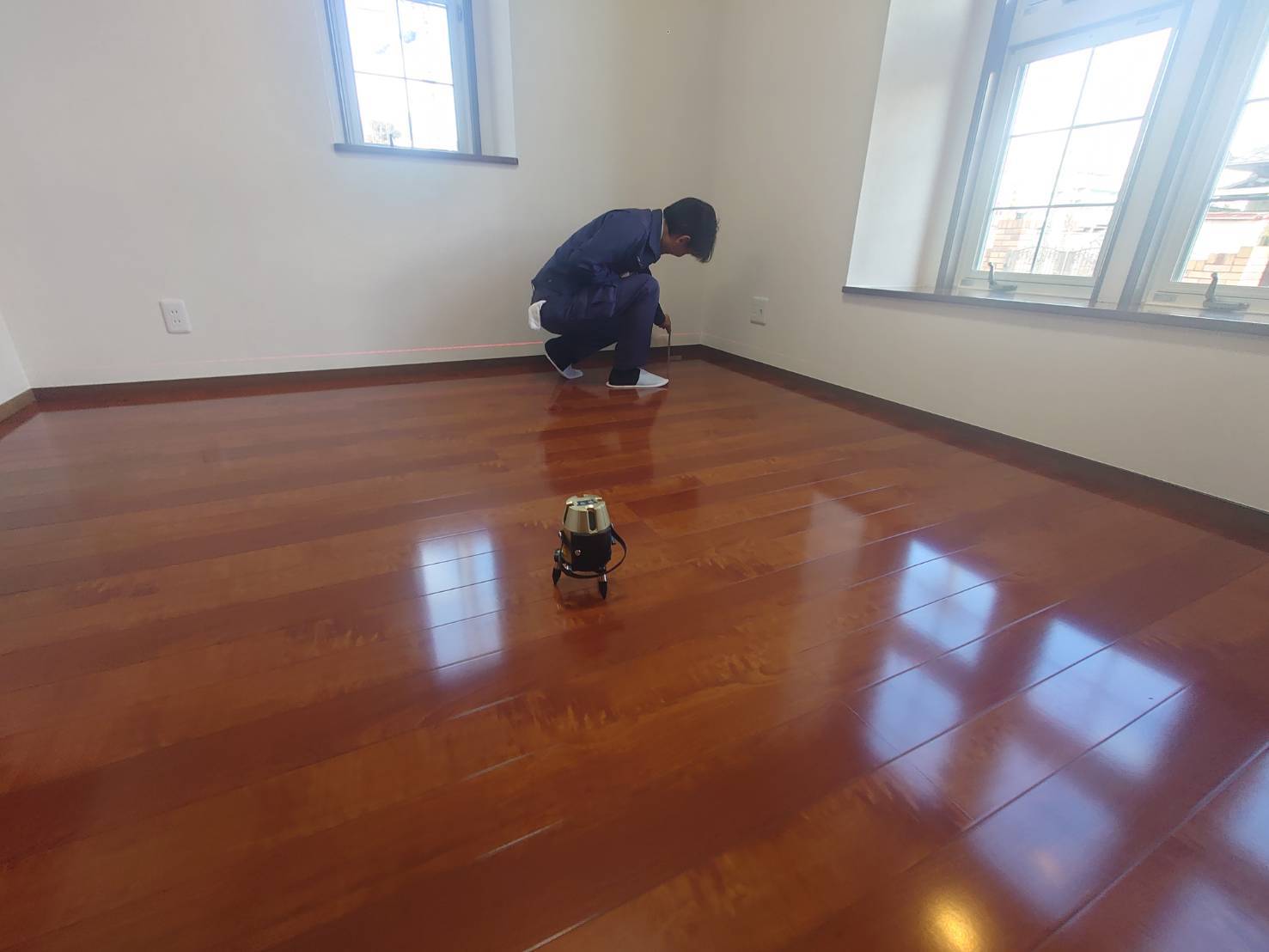 リフォーム後に国交省指定保険法人による検査を実施