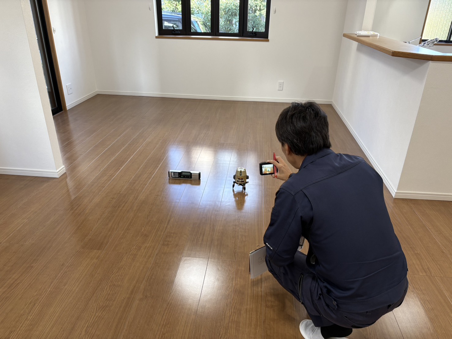 リフォーム工事後に第三者機関による検査を実施