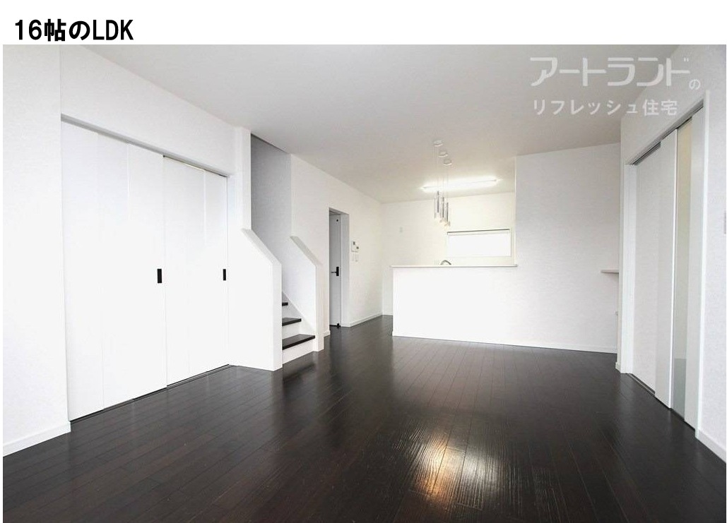 リビング階段のある16帖LDK