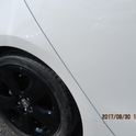 トヨタ・新型プリウス、右後の事故修理（鈑金・塗装）