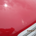 メルセデスベンツ・B180、ボンネット塗膜劣化による再塗装（鈑金・塗装）