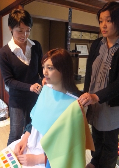 母娘でパーソナルカラー診断を受けて素敵に変身☆