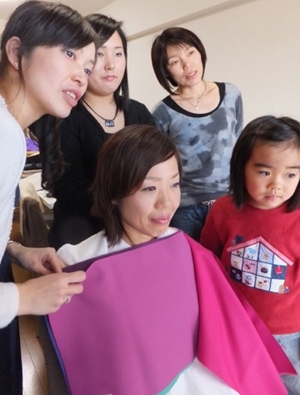 さいたま市からカラーコーディネータープロ養成講座に☆