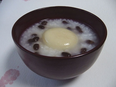 小豆かゆ