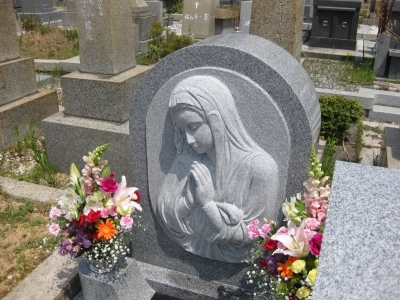 聖母マリア様のレリーフ（浮彫）