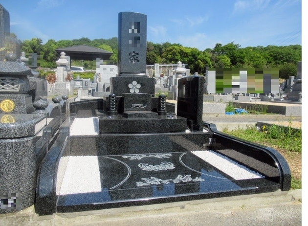 シンプルモダンの究極のオリジナルデザイン墓石
