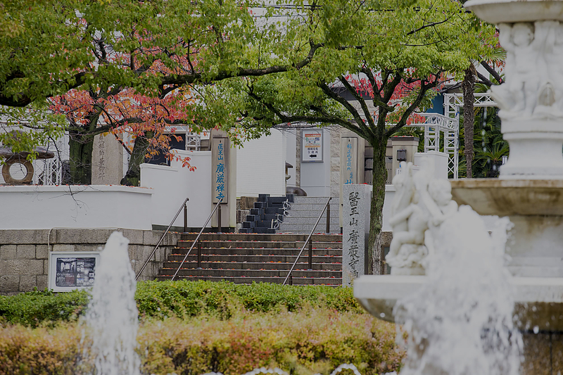 神戸・楠寺「瑠璃光苑」