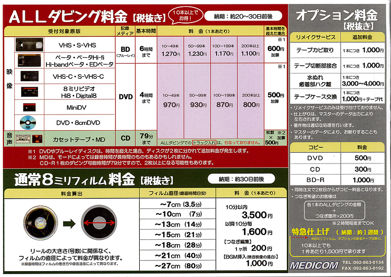 ダビングサービス　栄光社