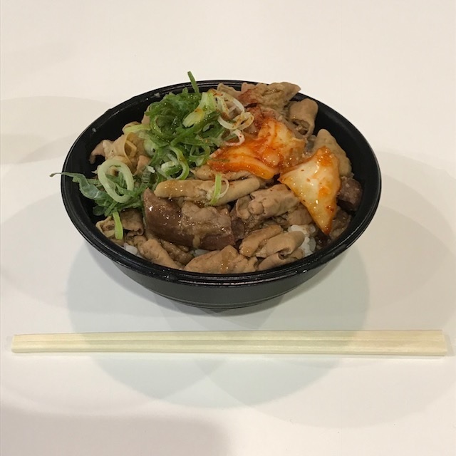 第3回　関西物流展　ホルモン丼