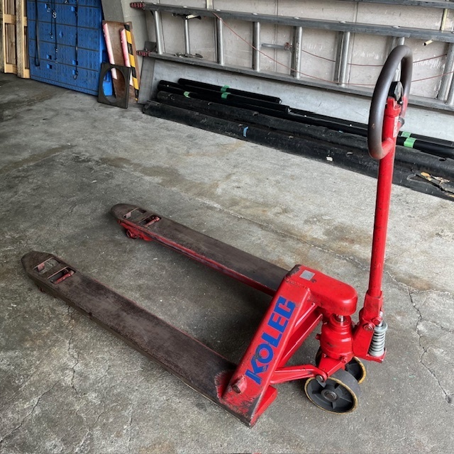 コレック　パレットトラック　K型　修理　ハンドリフト修理