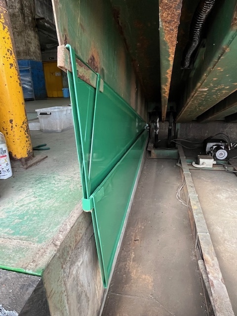 コーハンデッキボード　サイドスカート　サイドゴム　交換工事