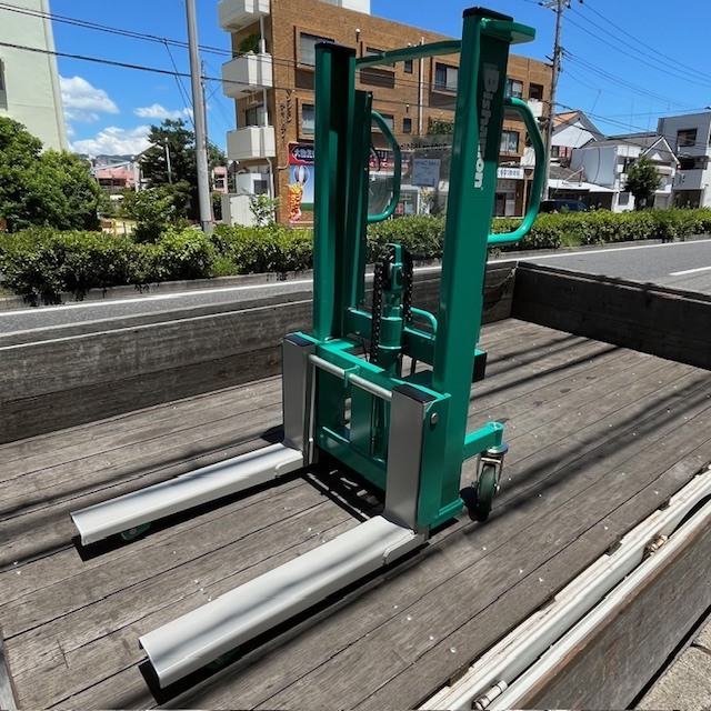 スギヤス　トラバーリフト　STS38　フォーク寸法変更　改造