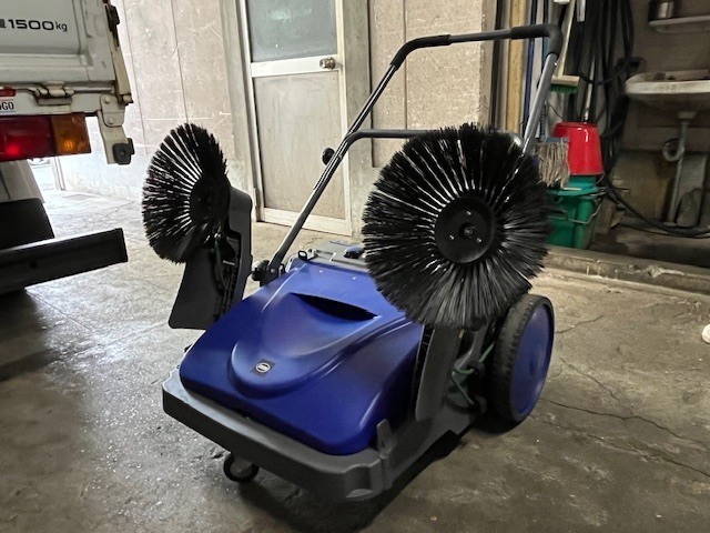 蔵王産業　歩行手動式　無動力清掃機　シルバーEVプラス2