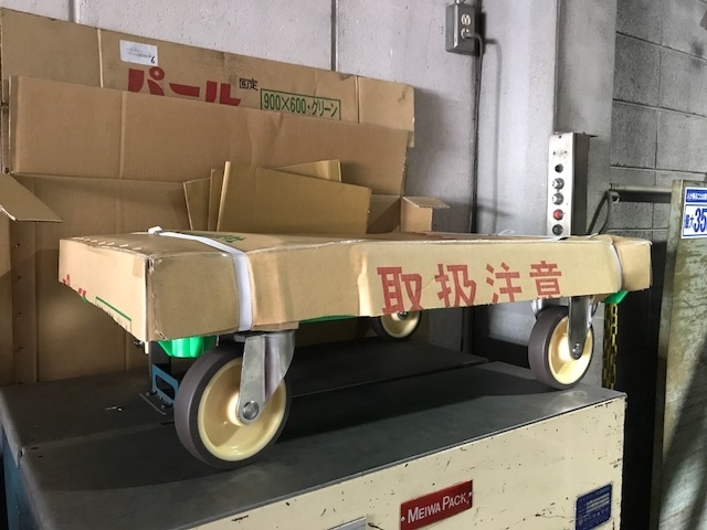 パール台車　手押し台車　ハンシン運搬機