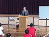 猪名川町立六瀬中学校での講演会「自分の可能性を開く7つの問いかけ」