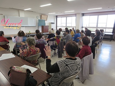 音楽でいきいき健康に！「音楽療法士による健康音楽講座」たつの市誉田コミュニティーセンター