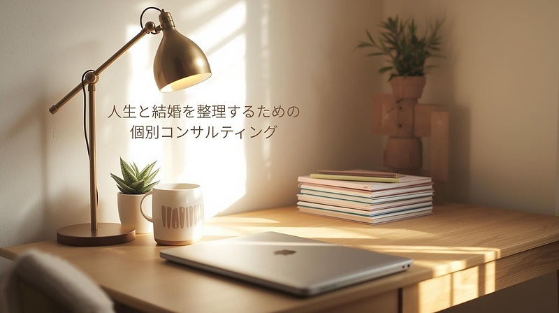 人生と結婚を整理するための個別コンサルティング